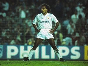 Real Madrid Photographic Print Collection: Hugo Sanchez - Real Madrid
