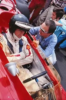 Related Images Collection: Jochen Rindt before winning the 1970 British Grand Prix