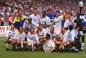 John Speed Poster Print Collection: Leeds United win the Charity Shield in 1992