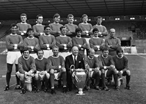 Sir Bobby Charlton Photographic Print Collection: Manchester United - 1968 European Cup Champions
