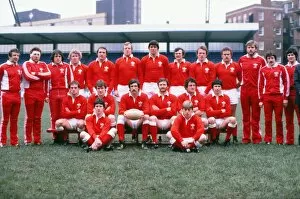 Rugby Photographic Print Collection: The Wales team that defeated Ireland in the 1981 Five Nations