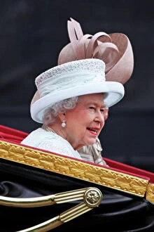 Queen Elizabeth II Mouse Mat Collection: Queen Elizabeth II Diamond Jubilee Celebrations, London, England