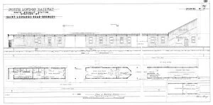 Bromley Collection: North London Railway - South Bromley Station Plan of Waiting Rooms [N. D]