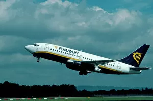 Boeing Photographic Print Collection: Boeing 737-200 Ryanair