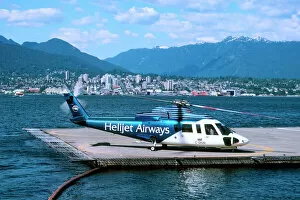 Vancouver Pillow Collection: Sikorsky S76A