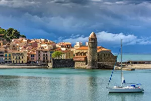 France Canvas Print Collection: Collioure, Pyrenees-Orientales, France