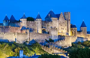 Unesco Collection: The fortified city of Carcassonne, Languedoc-Roussillon, France