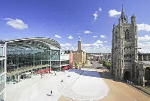 Contemporary art Photographic Print Collection: The Forum, Norwich, Norfolk, England