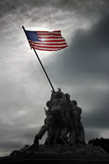 Washington, District of Columbia Collection: Iwo Jima Memorial, Washington DC, USA