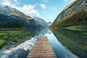 Related Images Collection: Lake Konigsee, Berchtesgaden National Park, Berchtesgadener Land, Bavaria, Germany