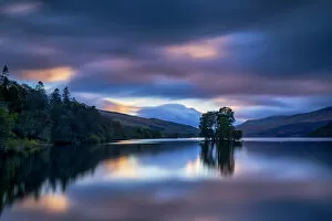 Tom Mackie Collection: Loch Tay Sunset, Perthshire Region, Scotland