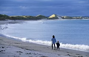Walk Collection: The long sandy beach beside the Ackergill Links at Sinclairs Bay