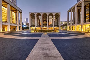 Eastern Coast Collection: Metropolitan Opera House, Lincoln Center, Upper West Side, Manhattan, New York, USA