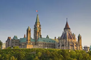 Canadian Collection: Parliament Hill and Ottawa River, Ottawa, Ontario, Canada