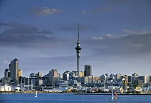 North Island Framed Print Collection: Skyline, Auckland