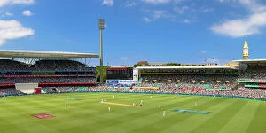 Related Images Mouse Mat Collection: Test cricket match at Sydney Cricket Ground, Sydney, New South Wales, Australia