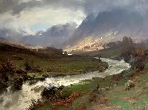 Perthshire Collection: A Break in the Storm, Glen Lyon, Perthshire, Scotland