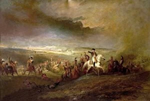 Historical paintings or illustrations related to Waterloo Photo Mug Collection: Napoleon Leaving the Field of Waterloo, 18th June 1815