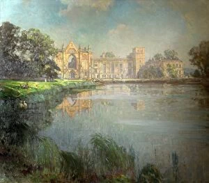 Landscape paintings Collection: Newstead Abbey, Nottinghamshire- Arthur Spooner