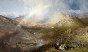Landscape paintings Fine Art Print Collection: The Rainbow
