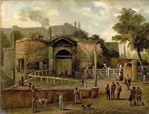 Nottingham Collection: View of the Castle Gateway, Nottingham