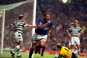 Related Images Collection: Soccer - Scottish League Cup - Celtic v Rangers