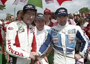 Joey Dunlop Mouse Mat Collection: Joey Dunlop, David Wood and Robert Dunlop 1993 Ultra Lightweight TT