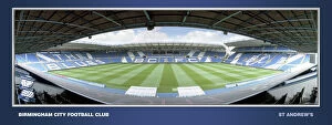 St Andrews Premium Framed Print Collection: St Andrews Framed Panoramic Halfway Empty Dugout
