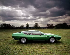 Classic Cars Framed Print Collection: 1970 Lamborghini Espada