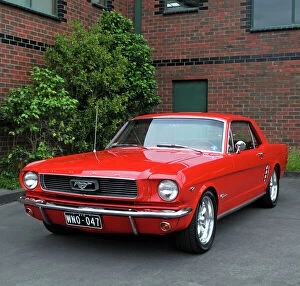 Cars Collection: 1966 Ford Mustang Coupe - Signalflare Red