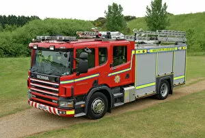 Emergency Services Jigsaw Puzzle Collection: Fire Engine Scania