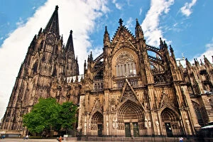 Cathedral Collection: Cologne Cathedral, Cologne, Germany, UNESCO World Heritage Site, North Rhine Westphalia