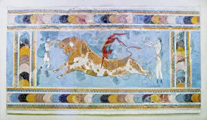 Greek sculptures Canvas Print Collection: Europe, Greece