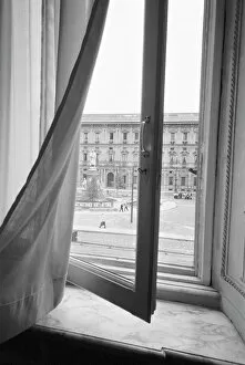 Town Square Collection: Milano Italy, View from La Scala Opera Window