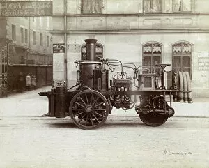 Firefighters Fine Art Print Collection: Henry Simonis & Co fire appliance, Nuremberg, Germany