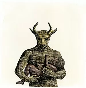 6 Dec 2011 Fine Art Print Collection: Baal, god of the ancient Mideast