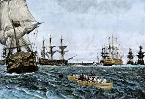 Revolutionary War Collection: British evacuation of Charleston SC, 1782