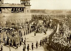 Delhi Collection: British Viceroy of India entering Delhi, 1902