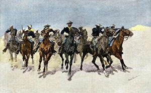 Related Images Mouse Mat Collection: Buffalo soldiers charging to the rescue