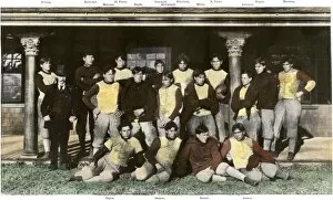Boarding School Collection: Carlisle Indian School football team, 1890s