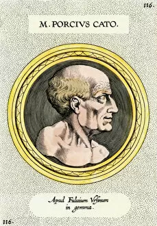 Roman Empire Premium Framed Print Collection: Cato the Elder