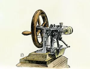 Machinery Collection: First sewing machine, 1846