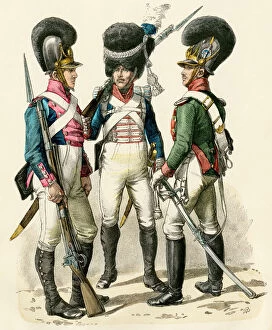 Army Collection: French uniforms during the Napoleonic Wars