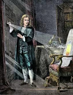 Isaac Newton Framed Print Collection: PSCI2A-00011