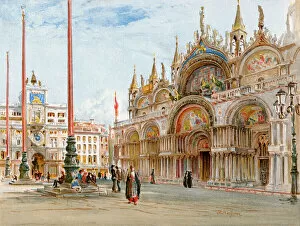Venetian Collection: St. Marks Cathedral, Venice, 1800s