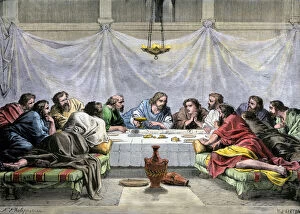 Mid East Collection: Last Supper of Jesus and the Apostles