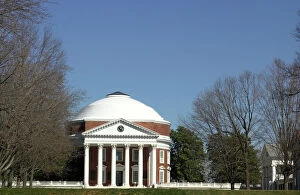 Universities Metal Print Collection: Thomas Jeffersons Rotunda at the University of Virginia