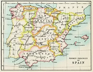 Province Collection: Traditional provinces of Spain