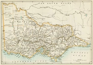 Province Collection: Victoria province, Australia, 1800s