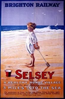 Holidays Collection: Railway poster, c1908